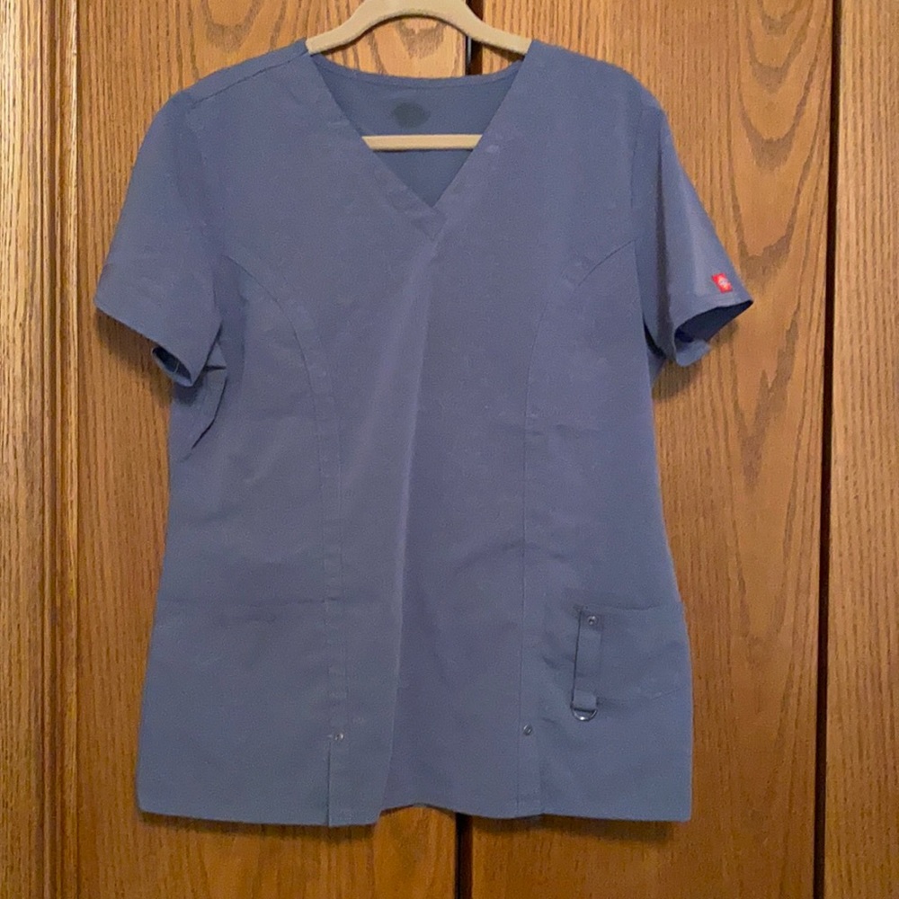 Grey scrub top